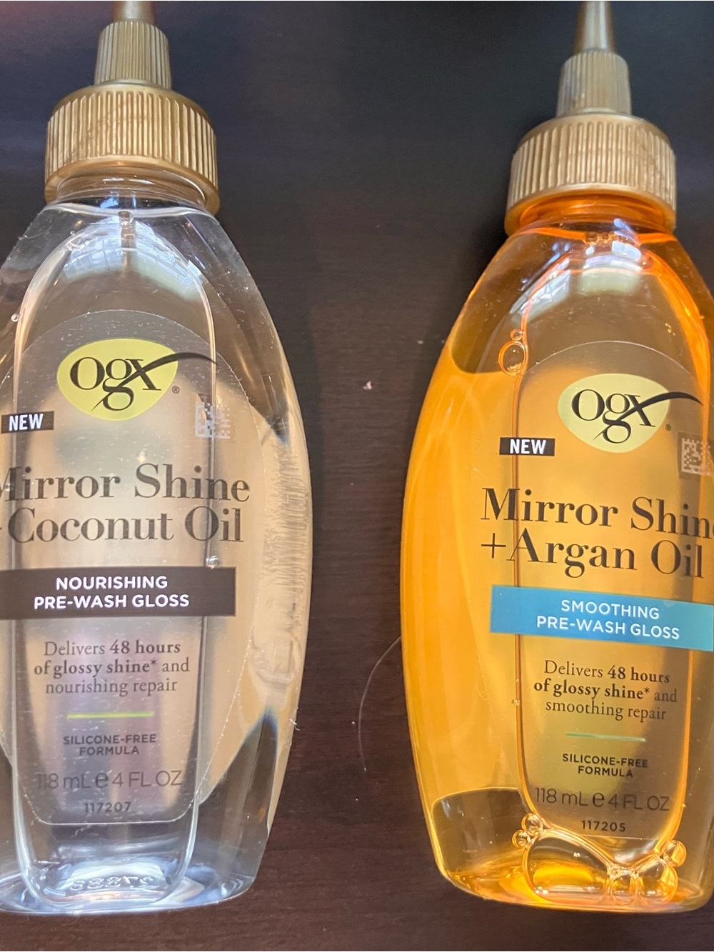 Mirror Shine Coconut Oil Pre-Wash Gloss - Clear
